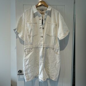 Fashion Nova Denim Romper